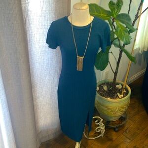 Mid length cotton, spandex dress fromAnthropologie. Never warn, no tags.